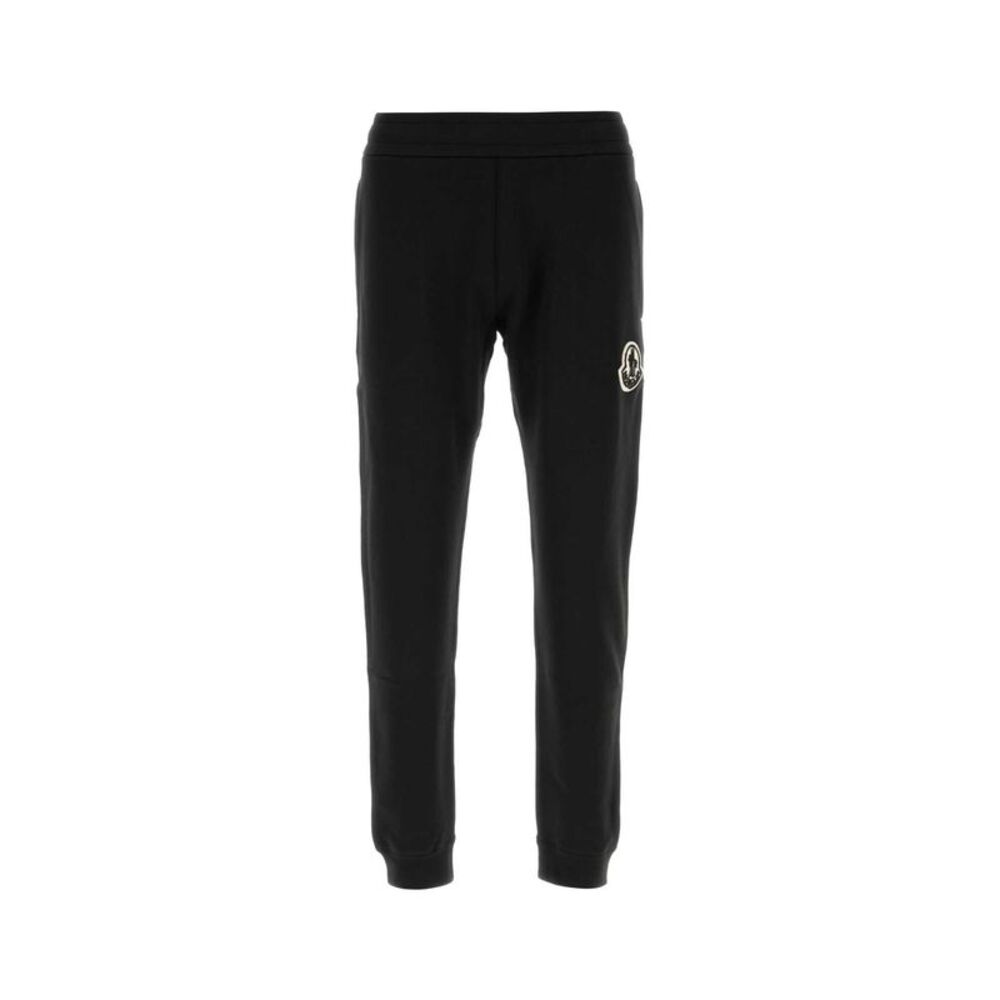Moncler Men Black Cotton Joggers